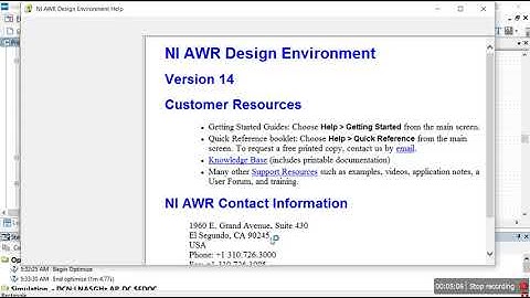 yield analysis in AWR design environment