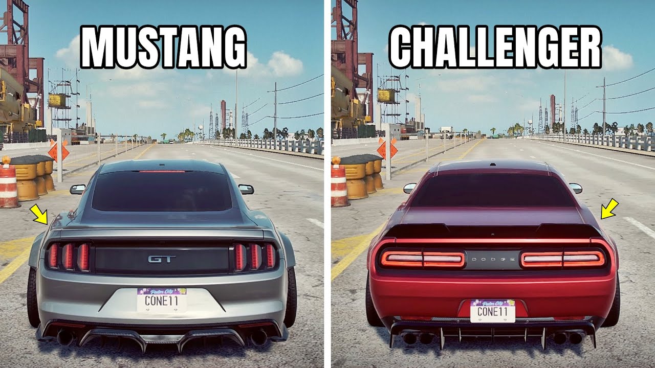 NFS Heat: MUSTANG GT VS CHALLENGER SRT8 (WHICH IS FASTEST?)