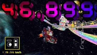 [World Record] Rainbow Road Fast Lap 46.899