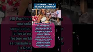¡Así se consiente “La Flaca”! El viaje secreto de Lili Estefan en su cumpleaños que todos comentan