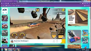 stunt car challenge 3 game play video play on poki .com screenshot 5