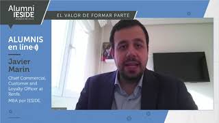 Alumnis en línea con Javier Marín