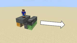 I made moving platforms in Minecraft with just redstone!