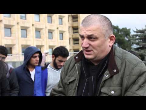 საქართველოს აზერბაიჯანელ სტუდენტთა ასოციაციის აქცია კანცელარიასთან