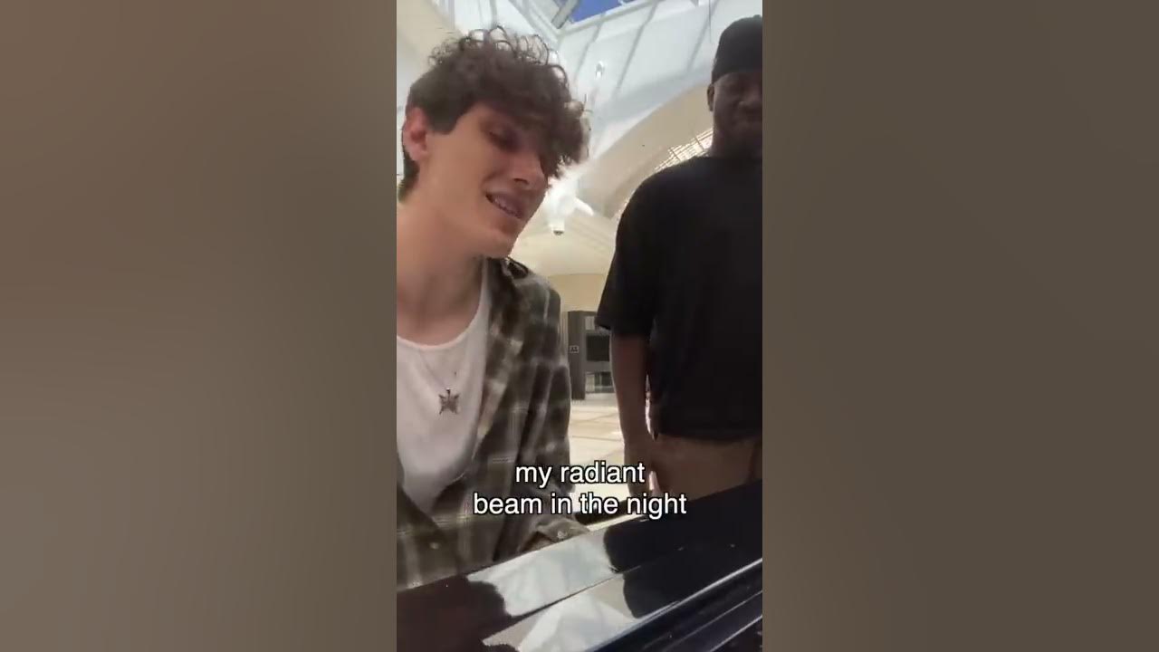 when u play ur song in public for the first time.. golden hour - JVKE