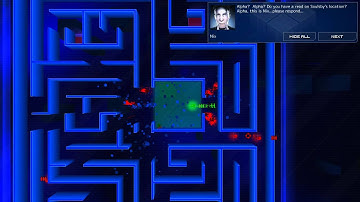 Frozen Synapse: Player 1 (green) vs AI (red) - AIDefend