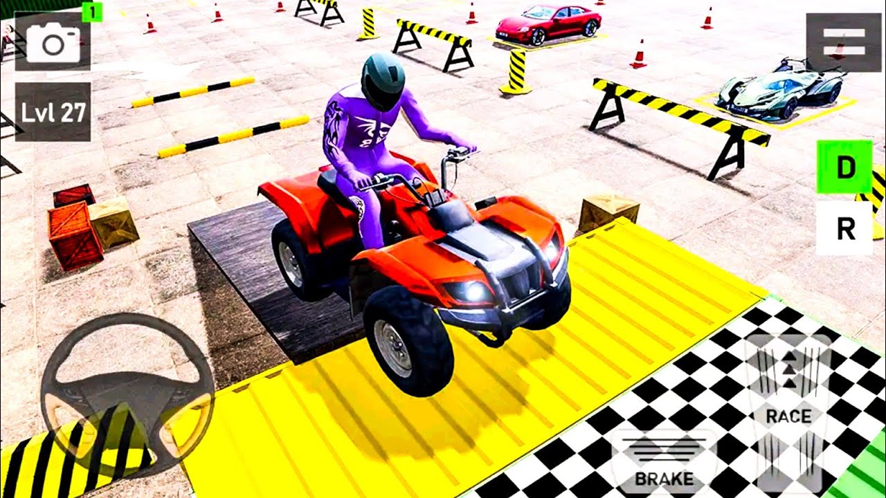 ATV Quad Bike Parking Game - Bike Parking 3D - Quad Bike Wala Gameplay 2022