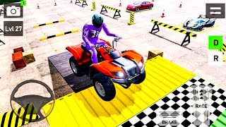 ATV Quad Bike Parking Game - Bike Parking 3D - Quad Bike Wala Gameplay 2022 screenshot 3