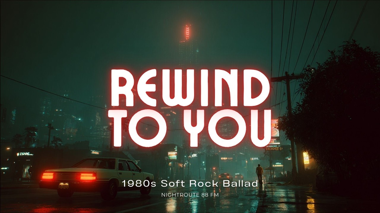 Rewind To You - 80s Soft Rock Ballad with Sax Solo [Nightroute 88 FM]