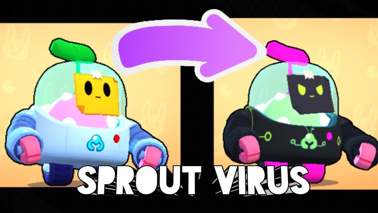 Virus Sprout Skin Nueva Para Sprout Concept Edit Youtube - brawl stars virus sprout