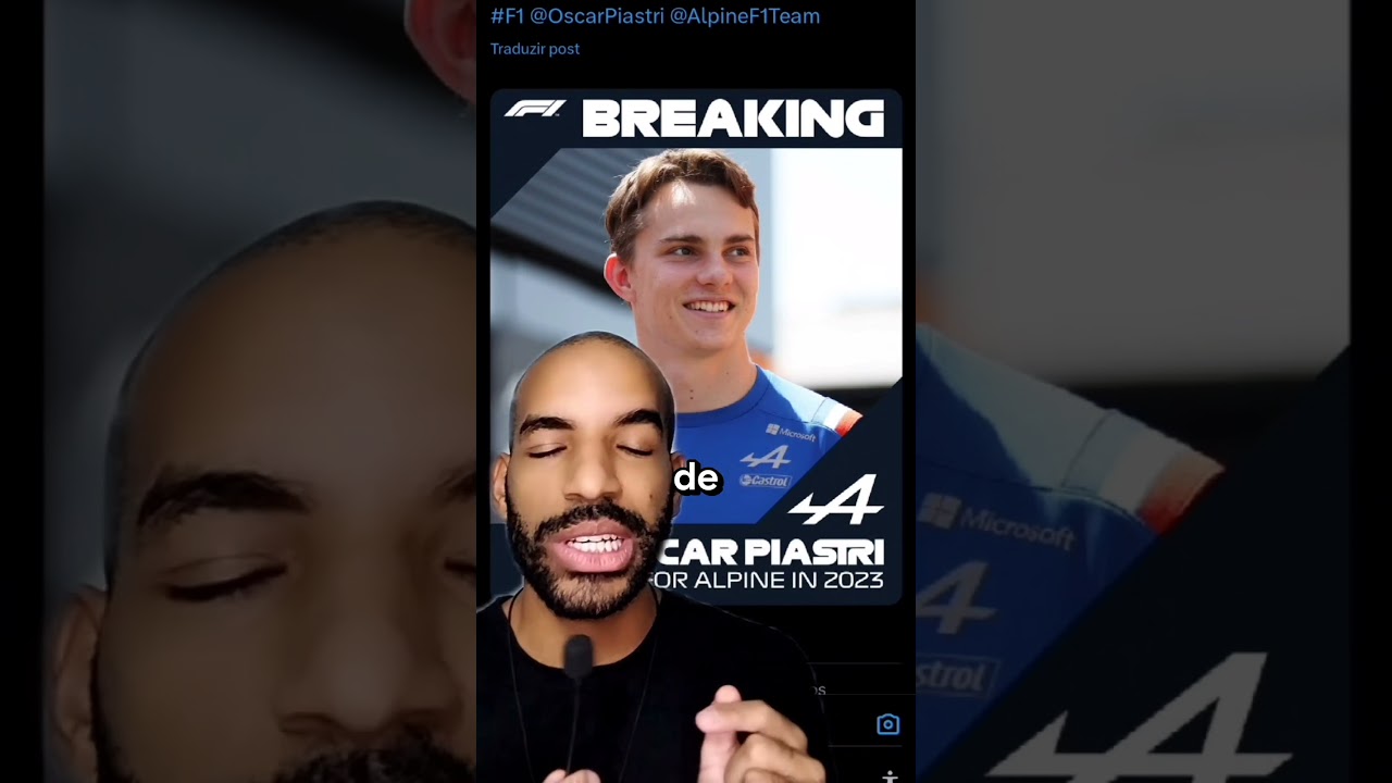 quando o Piastri recusou a ALPINE PELAS REDES SOCIAIS... 