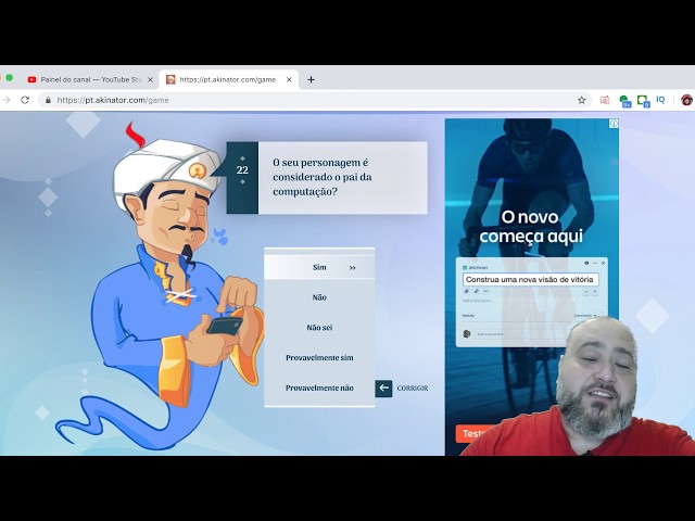 Conviver e Conectar - Inclusão e Alfabetização Digital: O JOGO DO GÊNIO:  Akinator