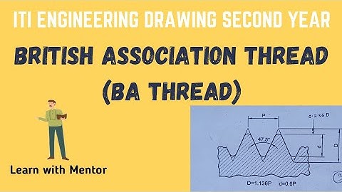BRITISH ASSOCIATION (BA) THREAD DRAWING