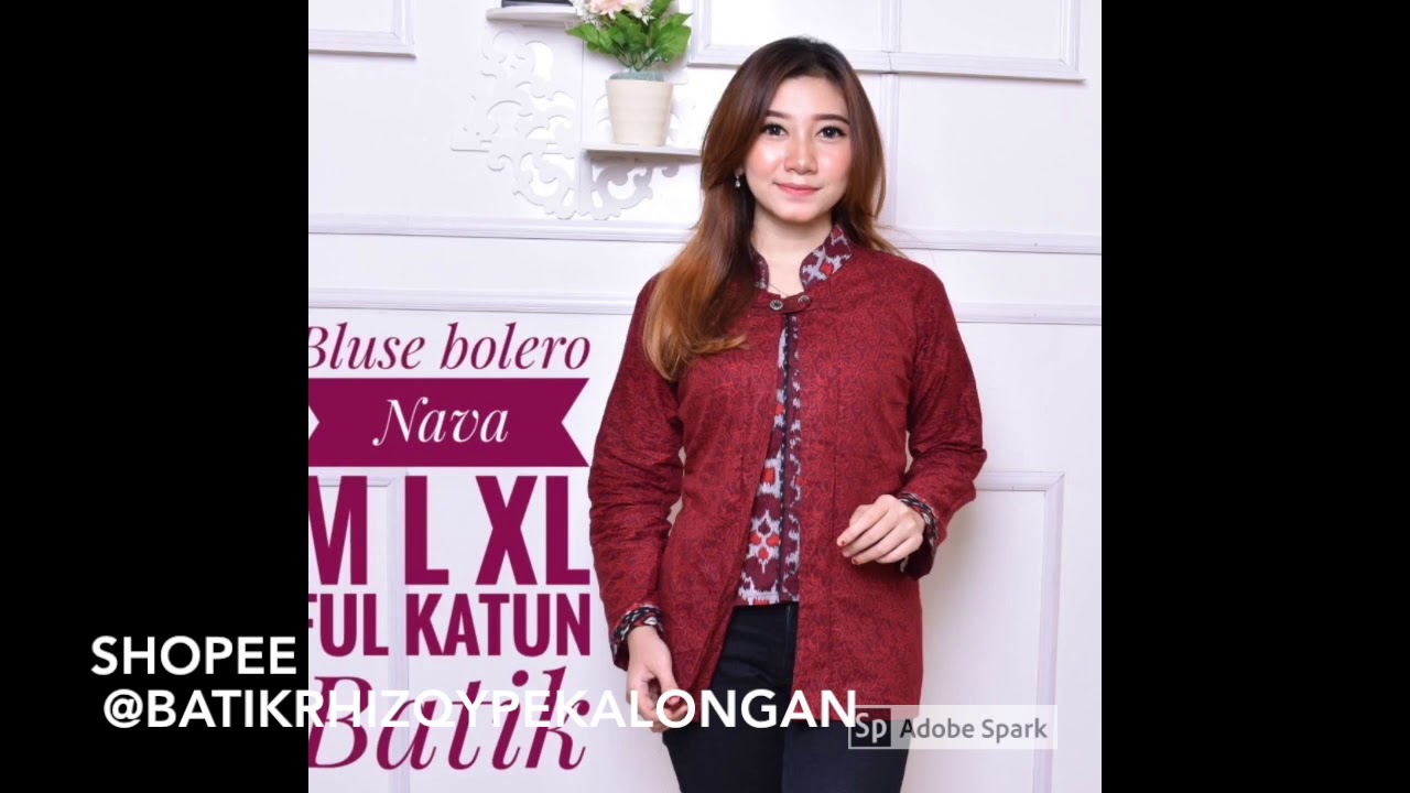 VIRAL Atasan Batik Wanita Model Terbaru Baju Batik Yang Bakal Hits