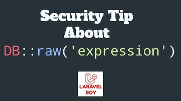 Laravel security tip | Be careful when using these methods . #freetopg #laravel