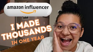 Amazon Influencer Program Income Report: 12 Months of Earnings
