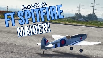 Success or Failure! The 200% FT Spitfire Maiden Flight!
