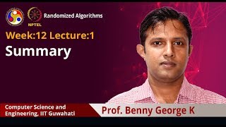 Lec 40: Summary