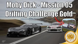 Gran Turismo 7 - Moby Dick Mission 5 Drifting Challenge Gold (GT7 Drifting Gold Moby Dick Mission 5)