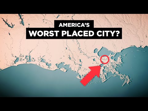 Video: Waarom zijn er dijken gebouwd in New Orleans?