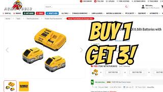 NEW DeWALT BOGO Tool Deals At Lowe's & Acme Tools!