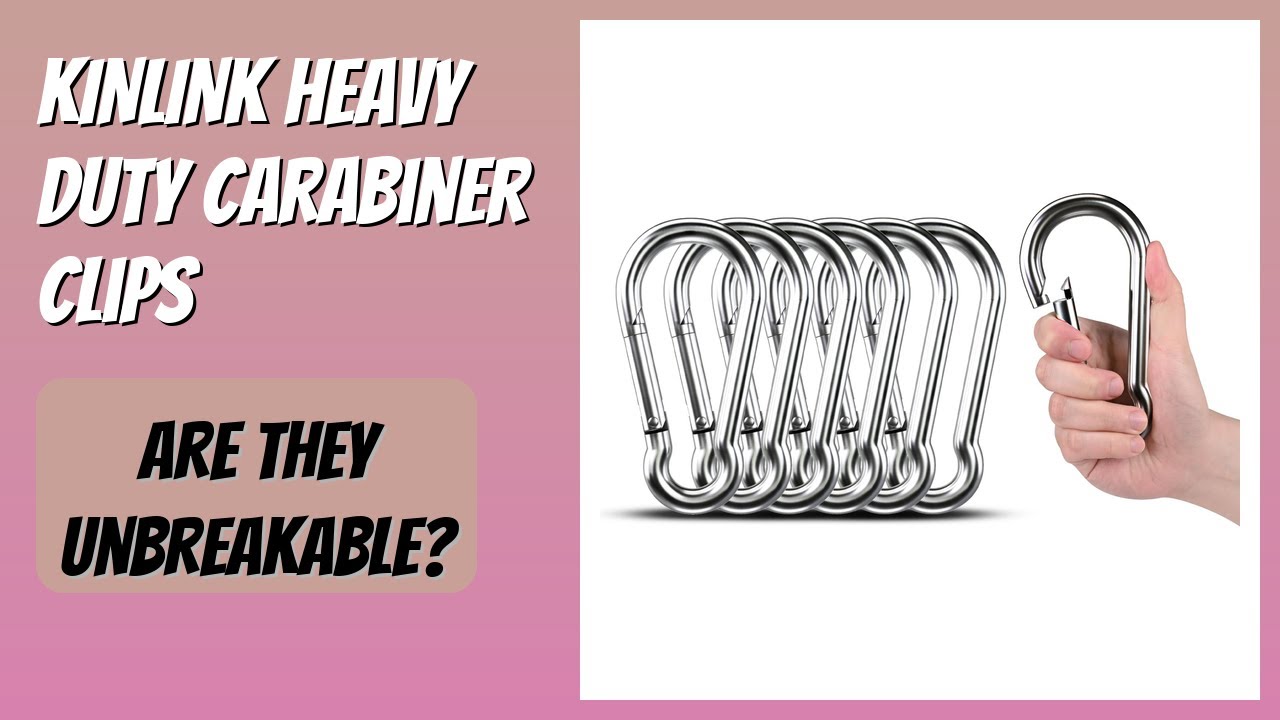 REVIEW (2026): KINLINK Heavy Duty Carabiner Clips. Features