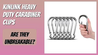 REVIEW 2026 KINLINK Heavy Duty Carabiner Clips Features