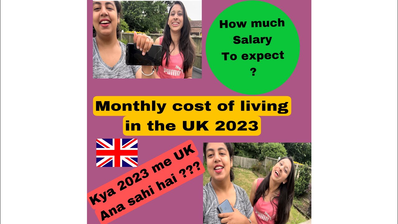 Living expense in UK Monthly cost of living in UK as an international
