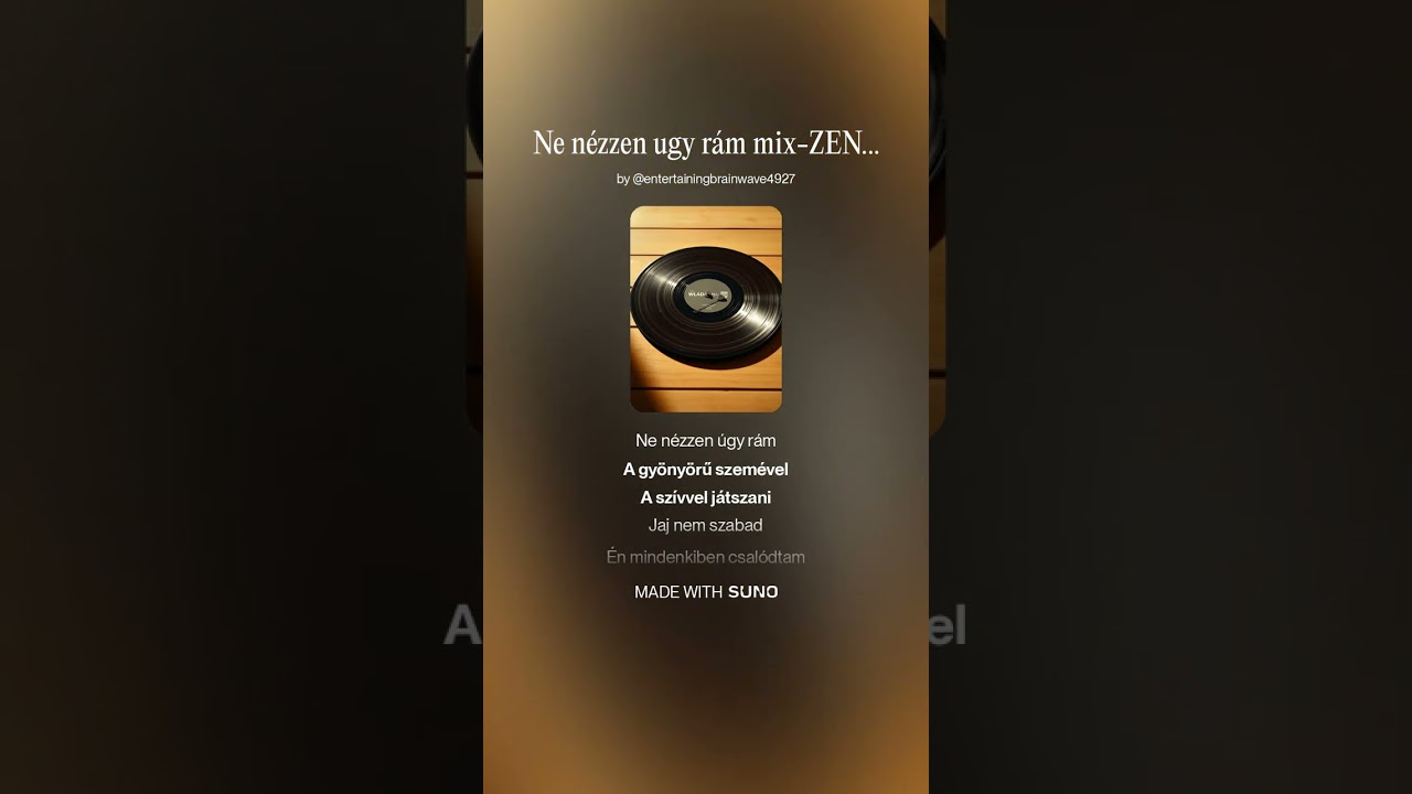 Ne nézzen ugy rám. 2026 Remix.