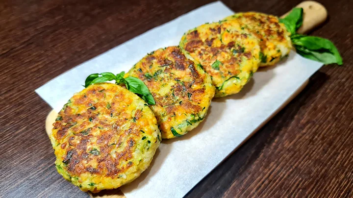 1 can chickpeas and 1 zucchini | delicious chickpea recipe everyone should try | vegan patties