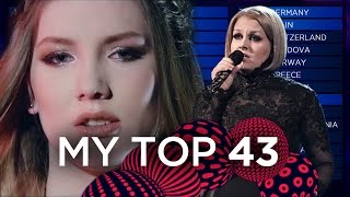 Eurovision Song Contest 2017 - My Personal TOP 43