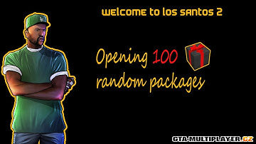 Opening 100 Random Packages!