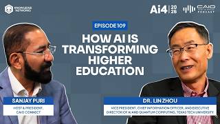 CIO 3.0: How AI Is Transforming Higher Education | Dr. Lin Zhou | Live at AI4 2026