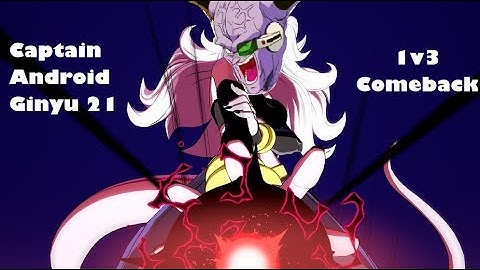 [PC] DragonBall FighterZ - Captain Android Ginyu 21 1v3 Body Change Comeback