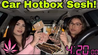 Car Hotbox Sesh with Bestfriend!