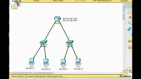 how to make simple topology in cisco packet tracer ( full pembahasan )
