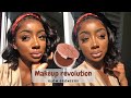 EVERY BLACK GIRL NEEDS THIS £8 BRONZER! Trying The Makeup Revolution Glow Bronzers | Shornell Stacey