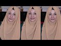 Full coverage hijab tutorial with short hijab 2021 tahmina shova