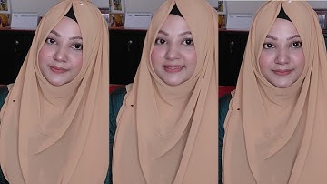 Full Coverage Hijab Tutorial with Short Hijab (2021)|| Tahmina Shova💖💖
