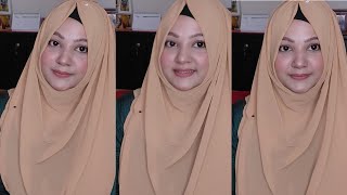 Full Coverage Hijab Tutorial with Short Hijab (2021)|| Tahmina Shova💖💖 screenshot 2