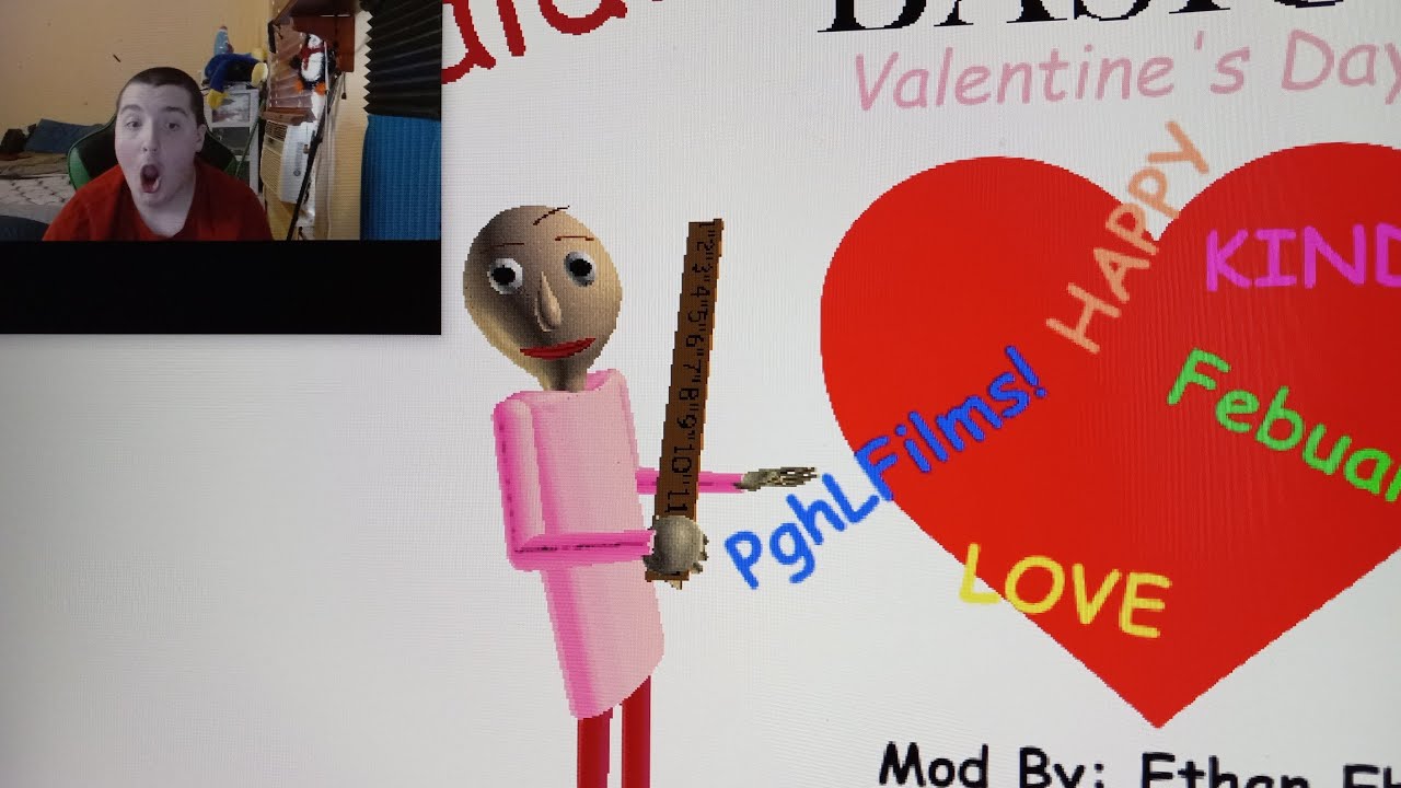 VALENTINE'S DAY WITH BALDI! (Baldi's Basics - Valentine's Day!) Baldi ...