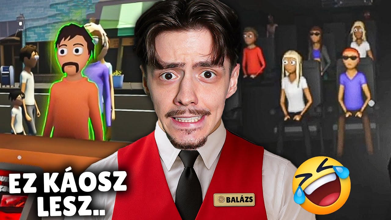 NYITOTTAM EGY SAJÁT MOZITERMET!!🍿 | Theater Simulator