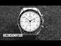 The Best Omega Yet? - Omega Speedmaster Moonwatch White Lacquered Dial Review
