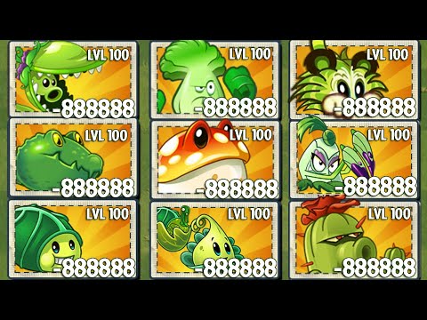 PvZ 2 Tournament ANIMAL Plants - Who Will Win? - PvZ 2 Plant VS Plant