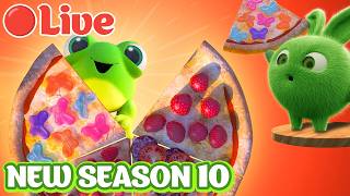 🔴 Sunny Bunnies LIVE! - BRAND NEW Season 10 Episodes! | Funny Cartoons For Kids
