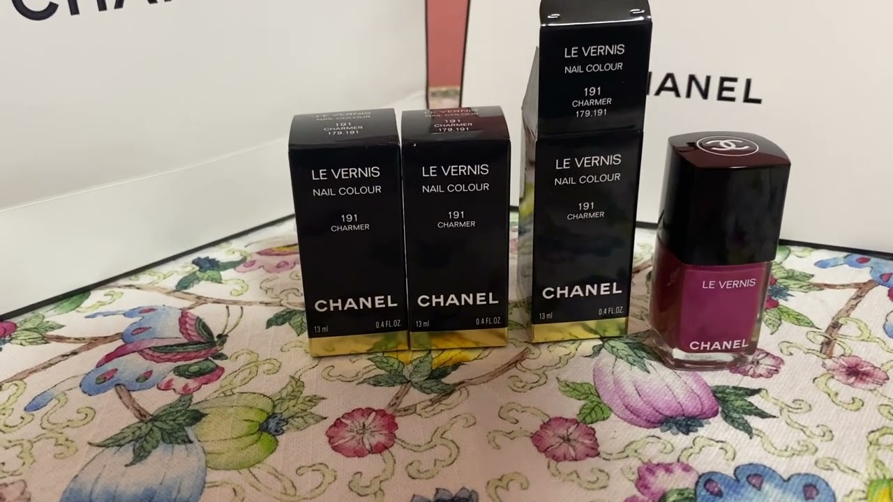 Chanel Charmer 191 Nail Polish 💅 #chanelcharmer #limitededition