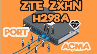 ZTE ZXHN H298A V1.0 Port Forwarding | 2021