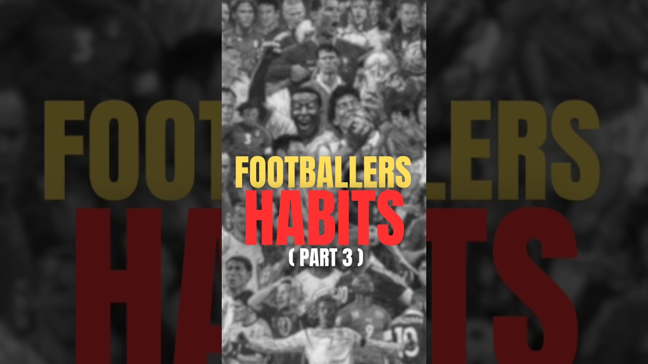 FOOTBALLERS HABITS PART 3 #football #ucl #manutd #europaleague #soccer #trending #viral #fyp #shorts