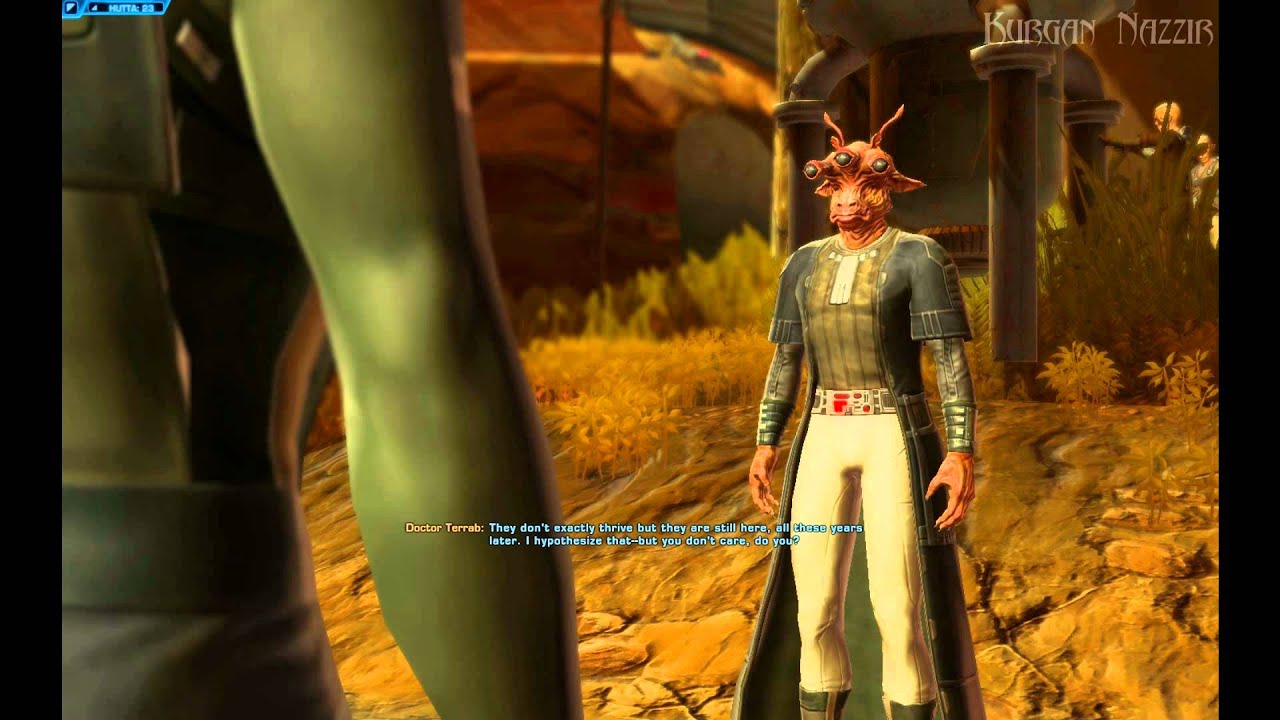 SWTOR - Tech Jealousy (Agent) - YouTube