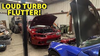 This Mitsubishi Eclipse GST TURBO Sounds So Good...(LOUD TURBO FLUTTER)